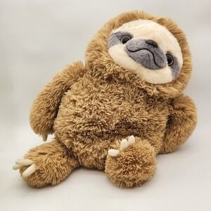 NWT Winsterch 27.5" Brown Sloth Plush Stuffed Toy Super Soft Shaggy For 3+ Years